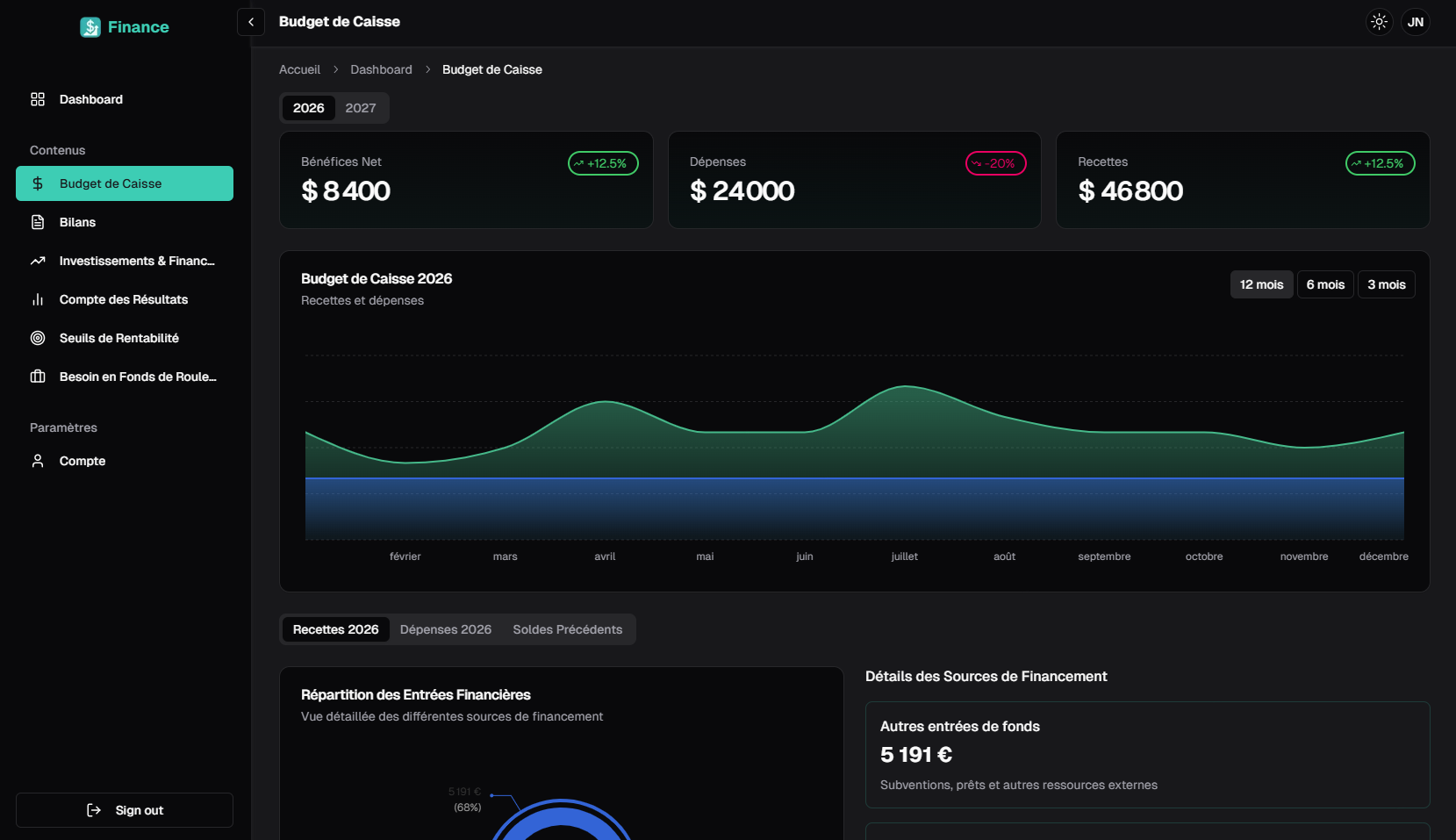 Tailark hero section